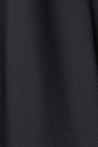 Black Long-Sleeve Tunic Dress | Elegant & Versatile